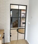 Drzwi szklane loftowe