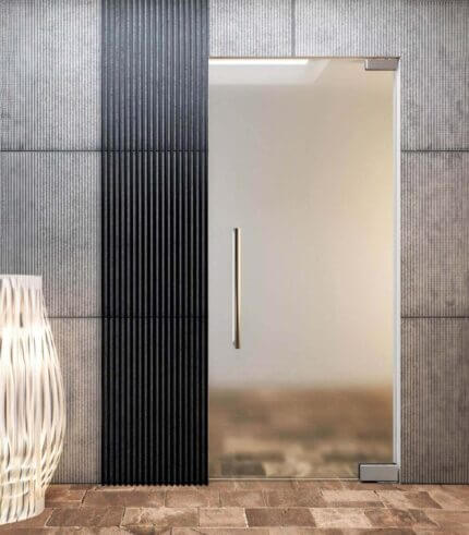 Drzwi szklane matowe mleczne satynowe