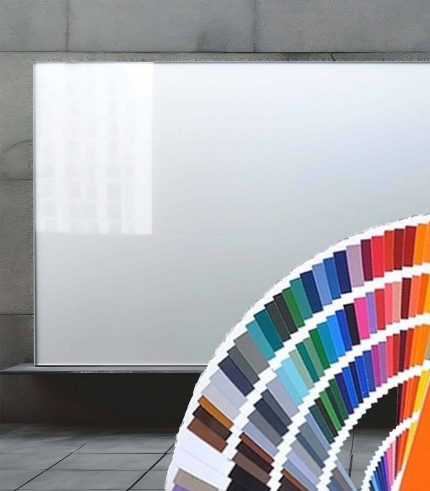 szklana tablica suchościeralna RAL