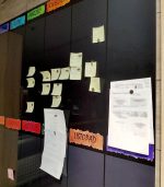 Tablica szklana na zapiski, planer szklany