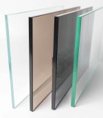 Szyba brązowa grafitowa