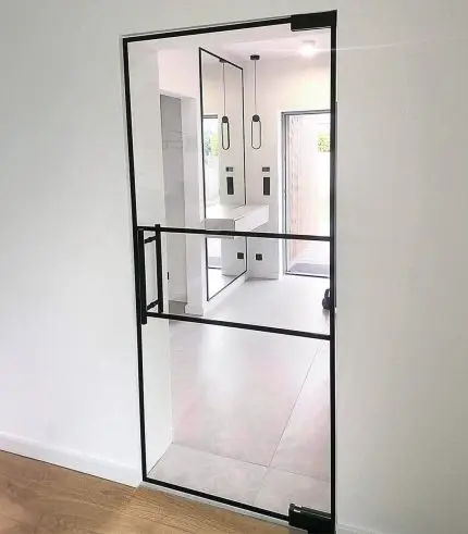 Drzwi szklane loftowe