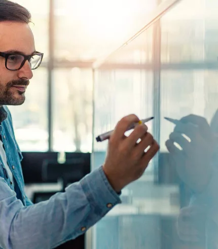 Tablice szklane biuro