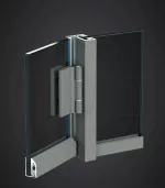 drzwi całoszklane w zabudowie