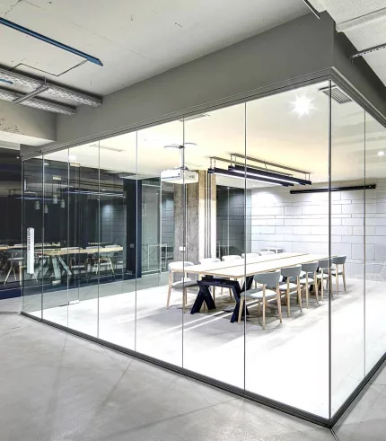 ściany szklane akustyczne