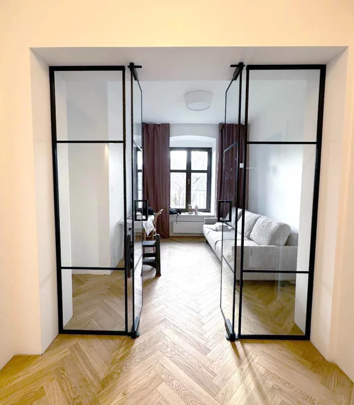 drzwi dwuskrzydłowe loft